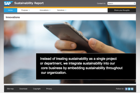 SAP Sustainability Report